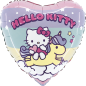 Preview: 640/1  Nr.7  Hello Kitty mit Einhorn